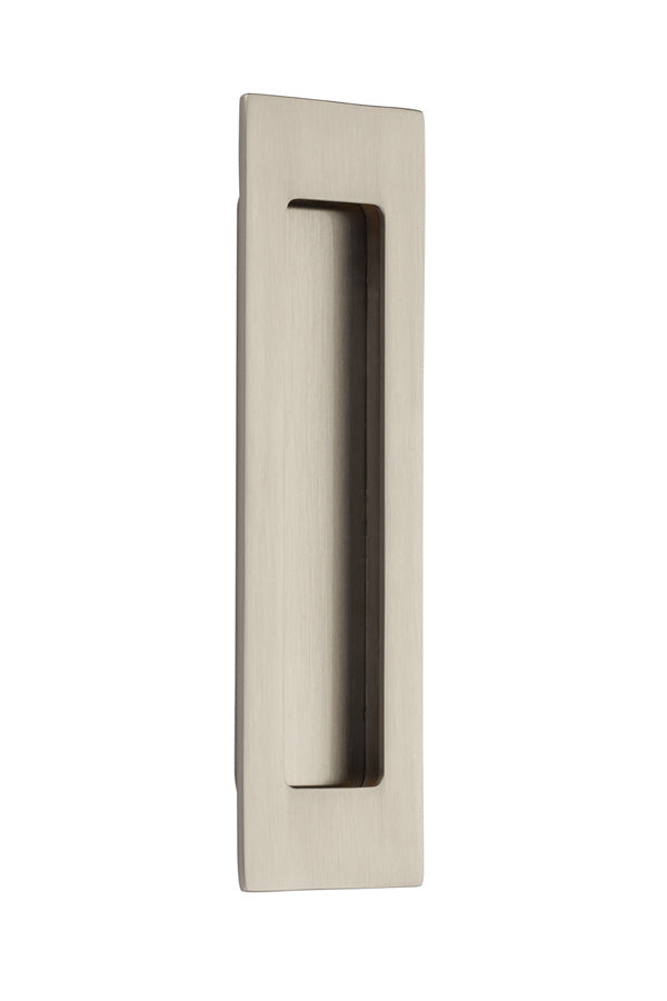 Emtek 220307US15 7" Modern Rectangular Flush Pull Satin Nickel Finish Main image