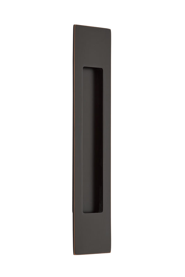Emtek 220310US10B 10" Modern Rectangular Flush Pull Oil Rubbed Bronze Finish Main image