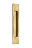 Emtek 220310US7 10" Modern Rectangular Flush Pull French Antique Brass Finish