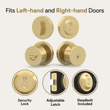 MEGA HANDLES Buena Door Knob Handle Entry/ Passage/ Privacy/ Dummy