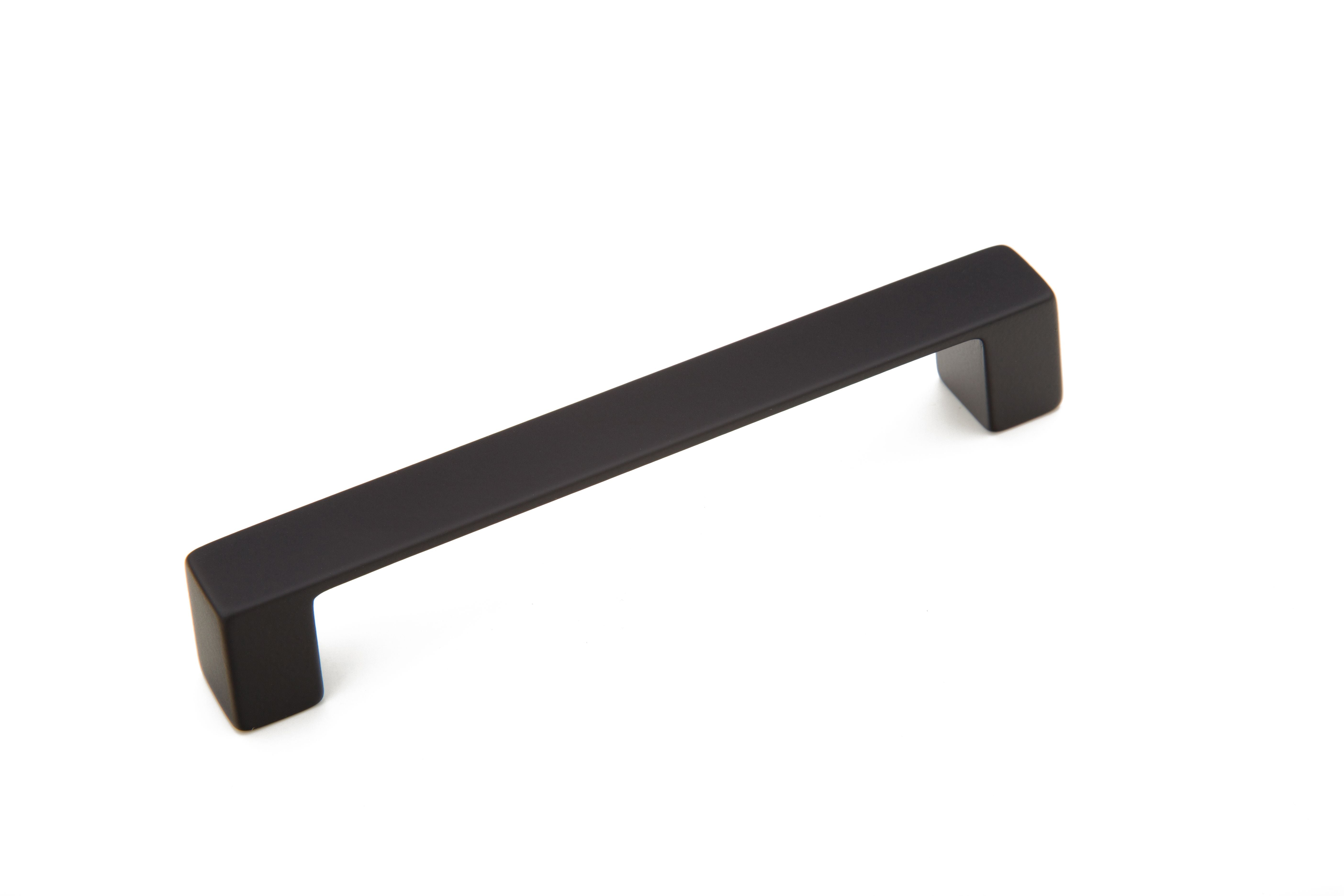 Schaub 221-MB 128mm Center to Center Classico Cabinet Pull Matte Black Finish Main image