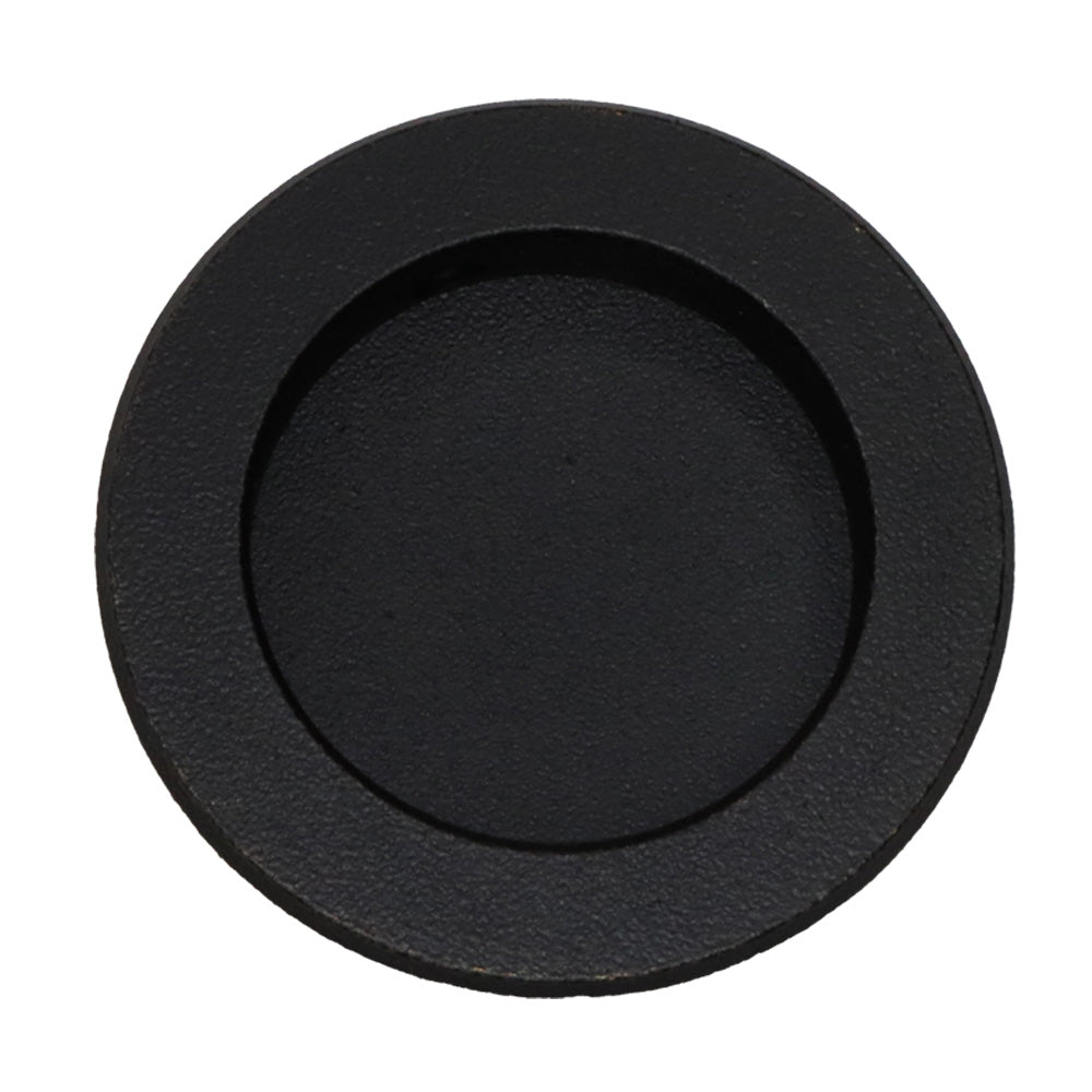 Emtek 2211MB Round Flush Pull Medium Bronze Finish Main image