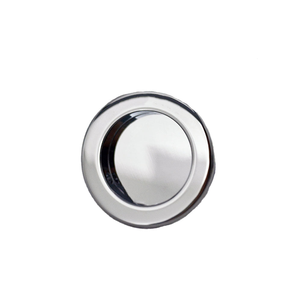 Emtek 2211US26 Round Flush Pull Polished Chrome Finish Main image