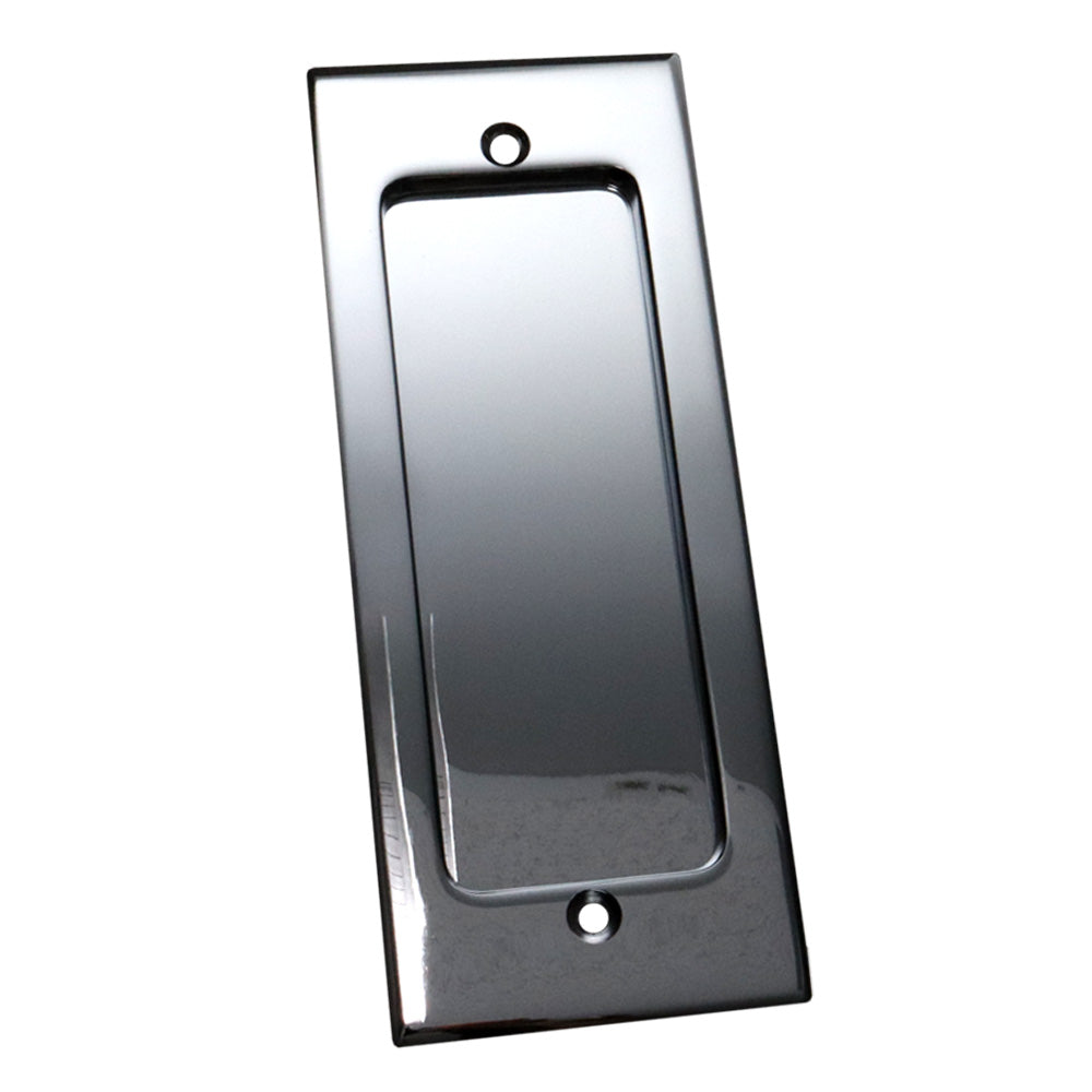 Emtek 2215US26 Modern Rectangular Flush Pull Polished Chrome Finish Main image