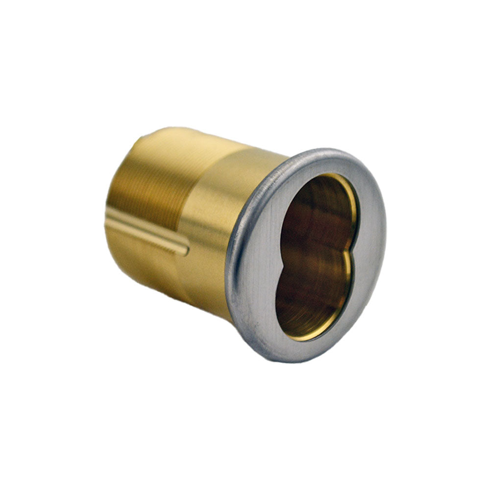 ASSA Abloy Accentra 2221626112 1-1/2" Housing Only for 2196 6 Pin Mortise Cylinder with Collar US26D (626) Satin Chrome Finish Main image