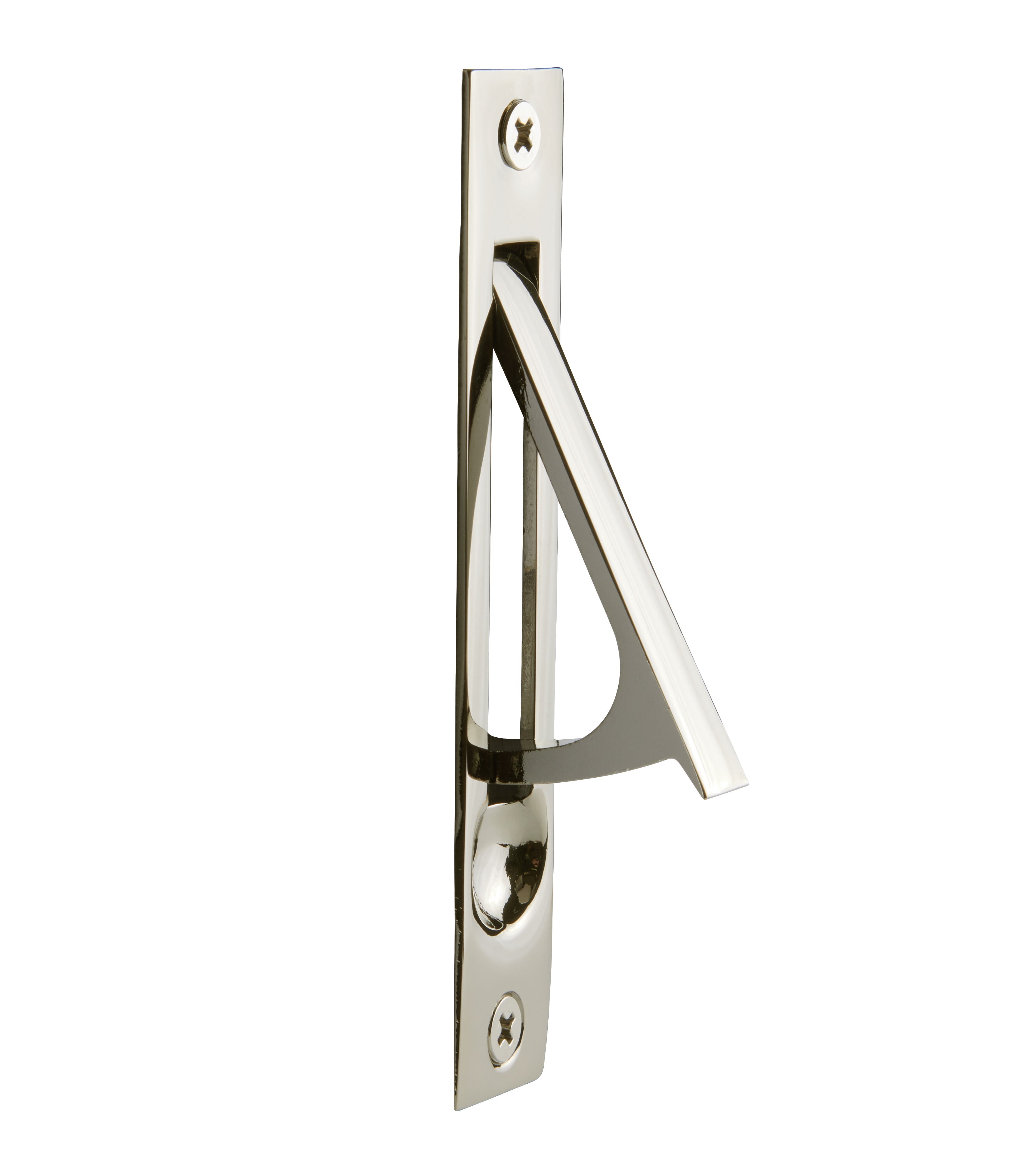 Emtek 2221US14 Edge Pull Polished Nickel Finish Main image