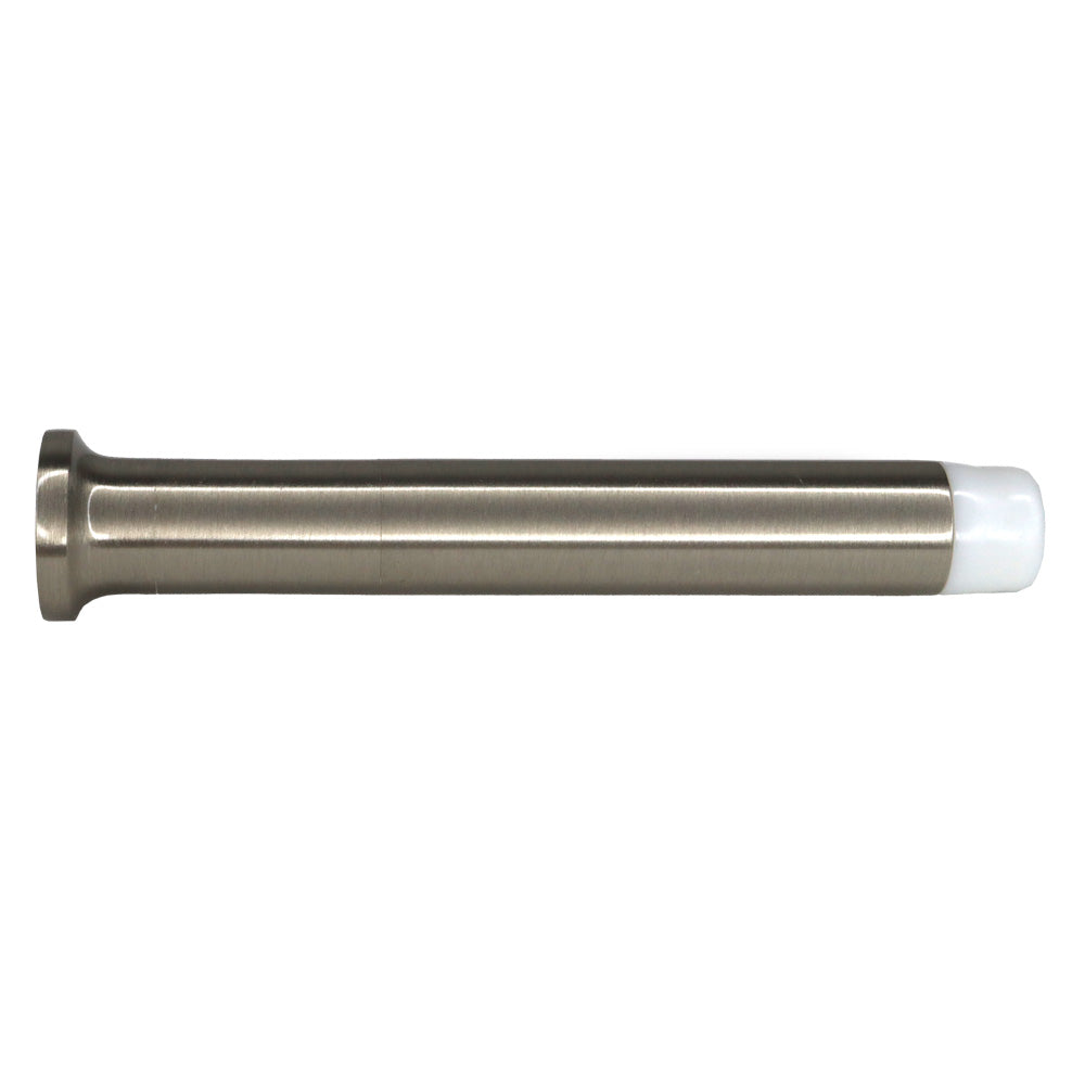 Emtek 2233US15 Extendable Baseboard Door Bumper Satin Nickel Finish Main image