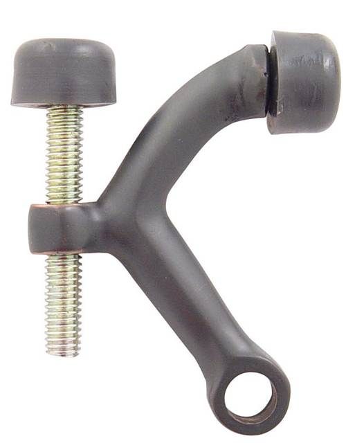 Emtek 2241US15A Hinge Pivot Stop Pewter Finish Main image