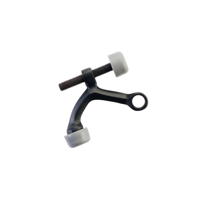 Emtek 2241US19 Hinge Pivot Stop Flat Black Finish Main image