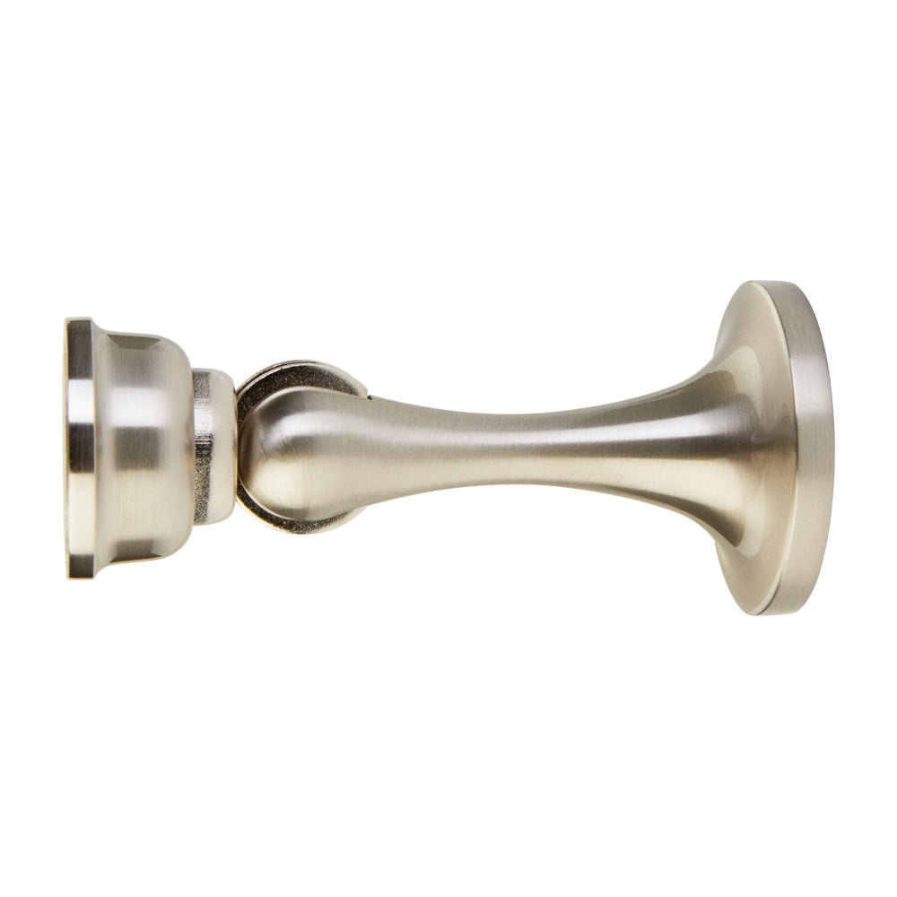 Emtek 2256US15 3" Magnetic Door Stop and Holder Satin Nickel Finish Main image