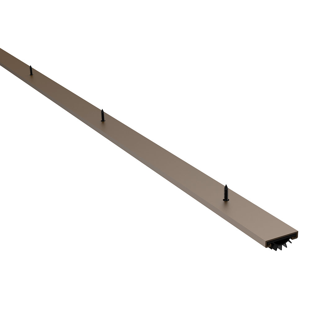 Pemko 234DPK36 36" (3') Door Shoe with PemkoPrene Dark Bronze Finish