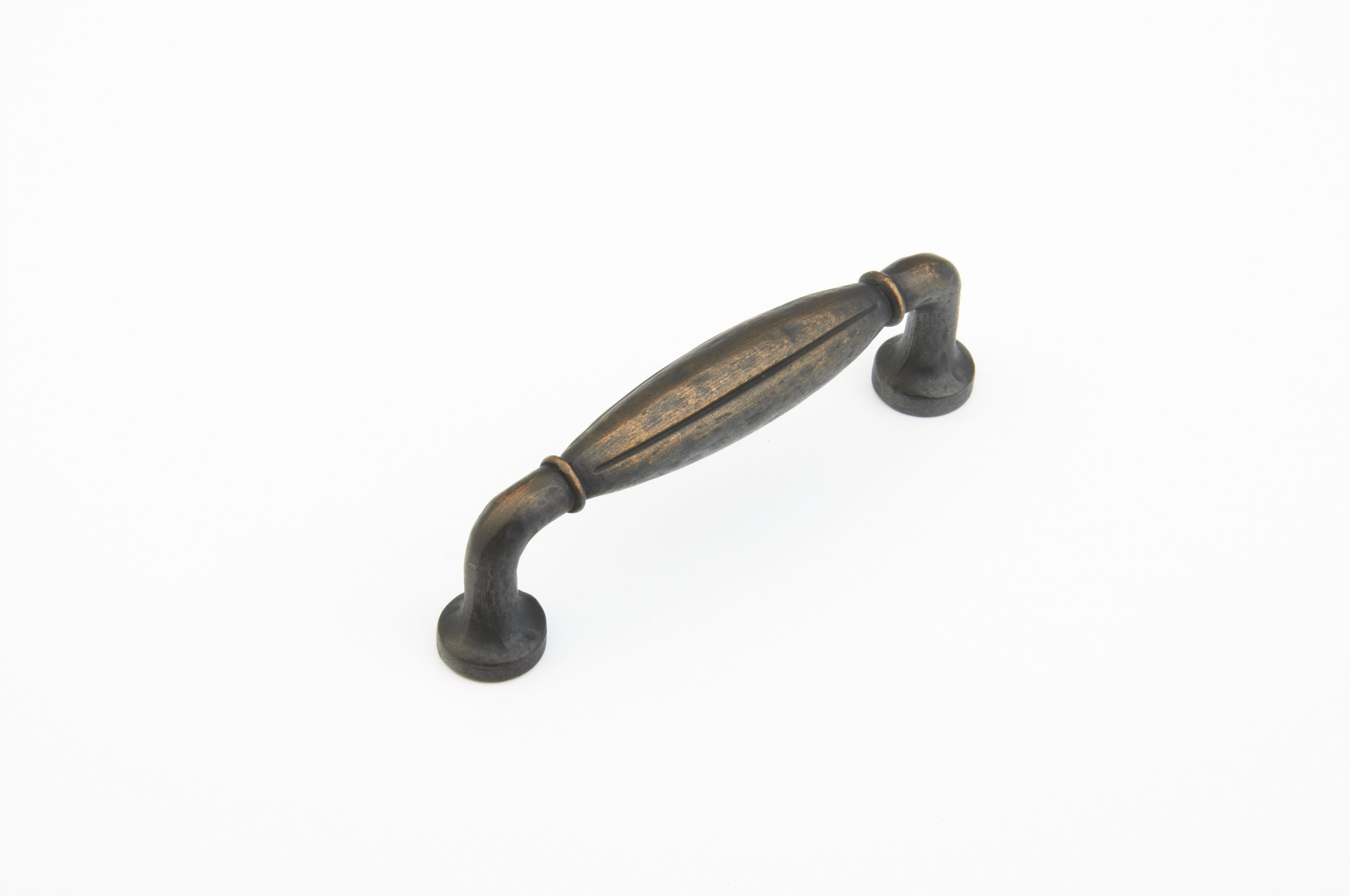 Schaub 255-ABZ 96mm Center to Center Siena Cabinet Pull Ancient Bronze Finish