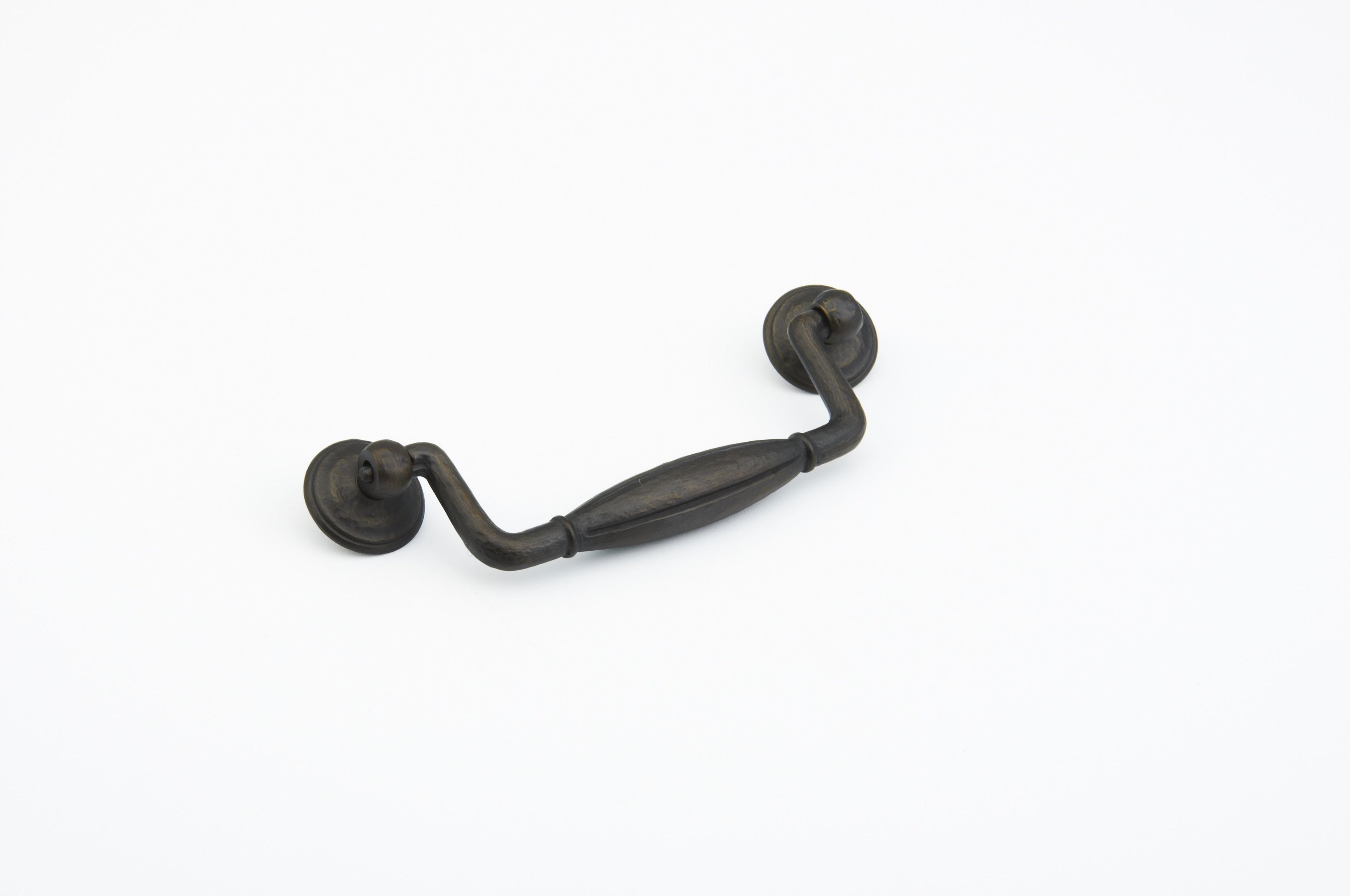 Schaub 258-ABZ 5" Center to Center Siena Bail Cabinet Pull Ancient Bronze Finish