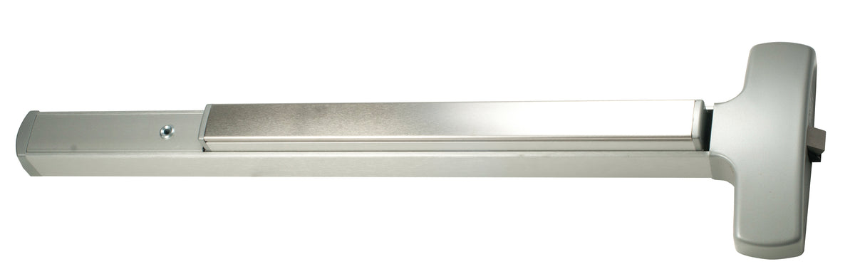 Falcon 25REO284 4' Rim Exit Device Only Aluminum Finish
