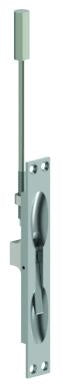 Hager 282D26D Manual Flush Bolt for Metal Doors Satin Chrome Finish ( Must Be Sold In Multiples of 2 ea)