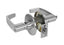 Sargent 283011G05LL26D Entry Office Tubular Bored Lock Grade 1 with L Lever and L Rose with 2-3/4" Backset, and ASA Strike, and Schlage Prep Satin Chrome Finish