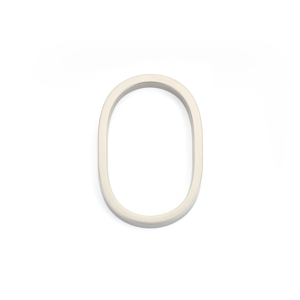 Emtek 2830US15 7" Modern # 0 House Number Satin Nickel Finish