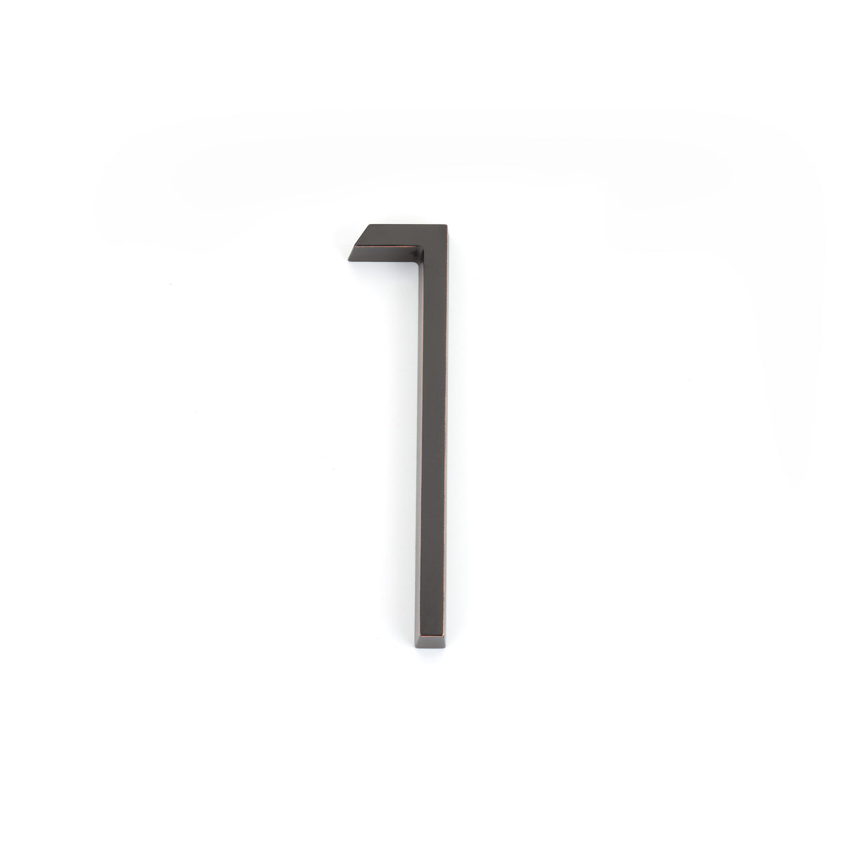 Emtek 2831US10B 7" Modern # 1 House Number Oil Rubbed Bronze Finish