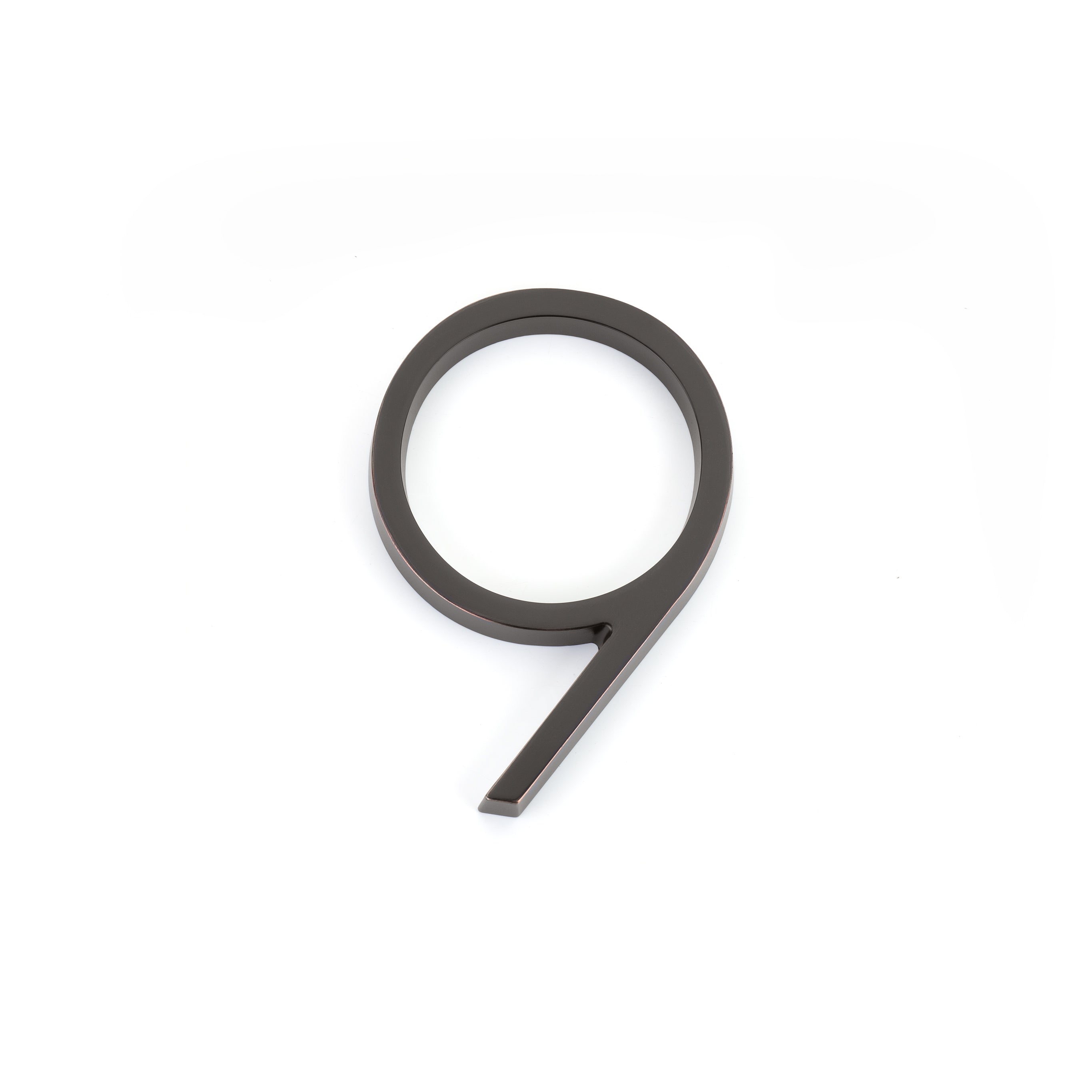 Emtek 2839US10B 7" Modern # 9 House Number Oil Rubbed Bronze Finish