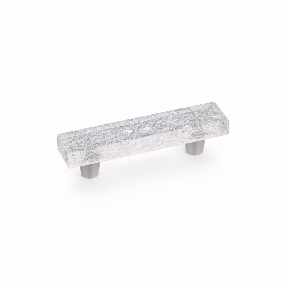 Schaub 30-PCL 3" Center to Center Ice Cabinet Pull Pearl Clear Finish