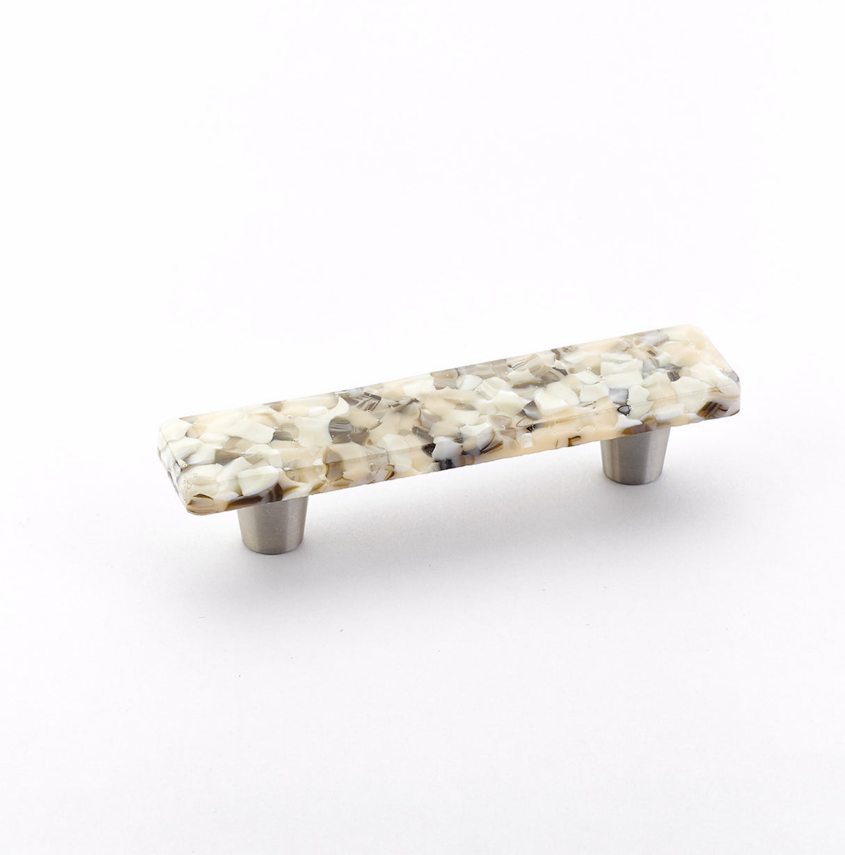Schaub 30-SBP 3" Center to Center Ice Cabinet Pull Sable Pebbles Finish