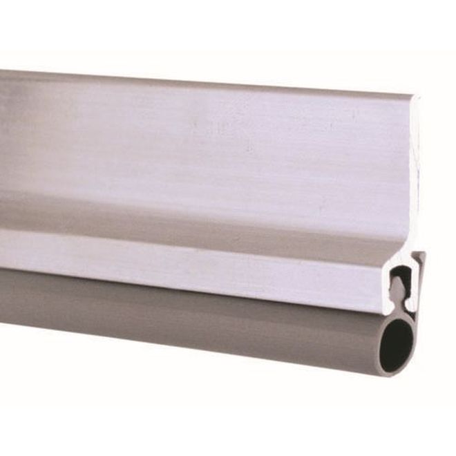 Pemko 303AV3684 36" (3') x 84" (7') Standard Perimeter Gasketing with Vinyl Mill Finish Aluminum Finish Main image