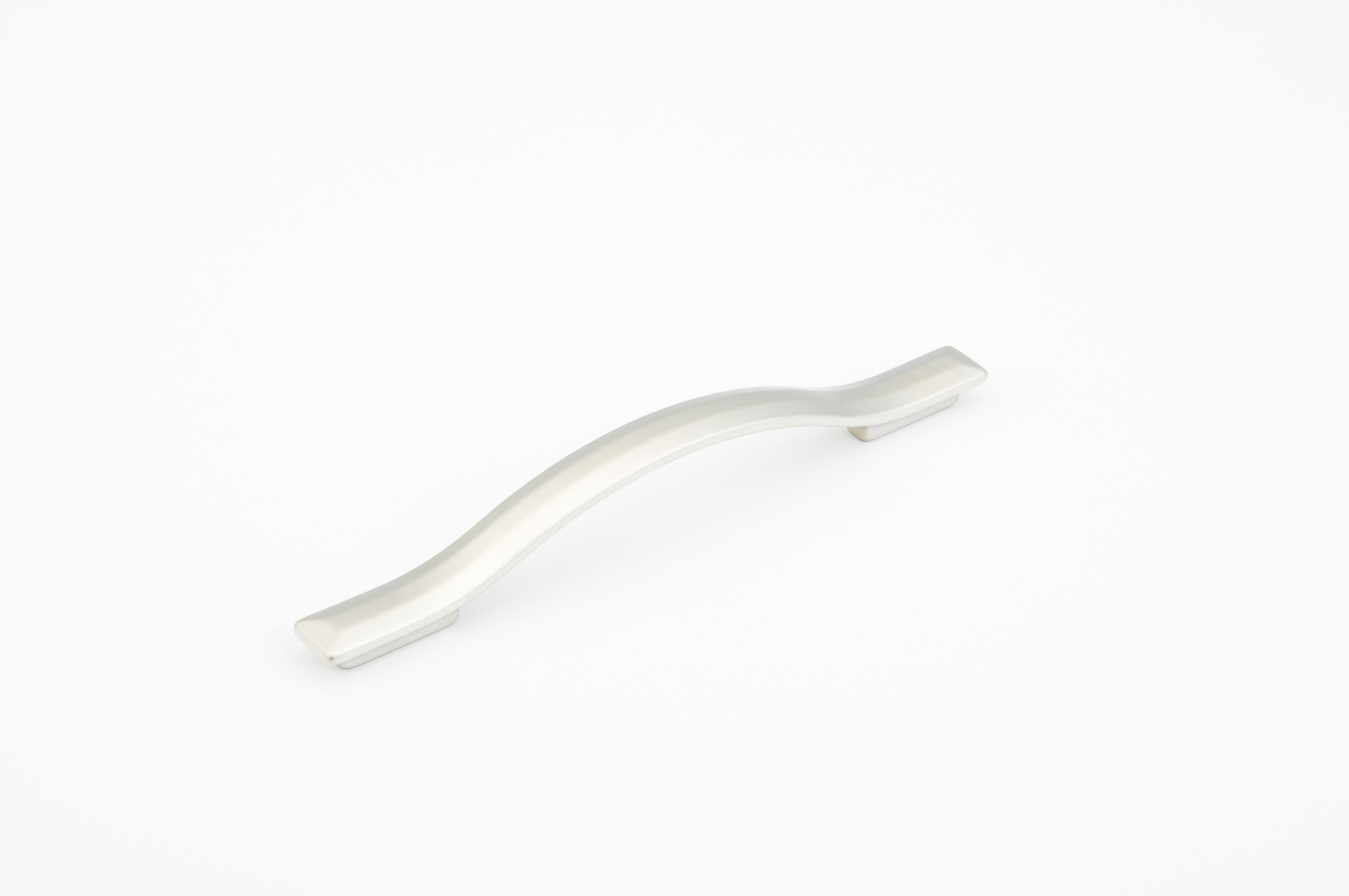 Schaub 305-15 128mm to 160mm Center to Center Skyevale Cabinet Pull Satin Nickel Finish Main image