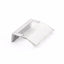 Schaub 323-26-CL 1-1/4" Center to Center Positano Arch Clear Cabinet Edge Pull Polished Chrome Finish