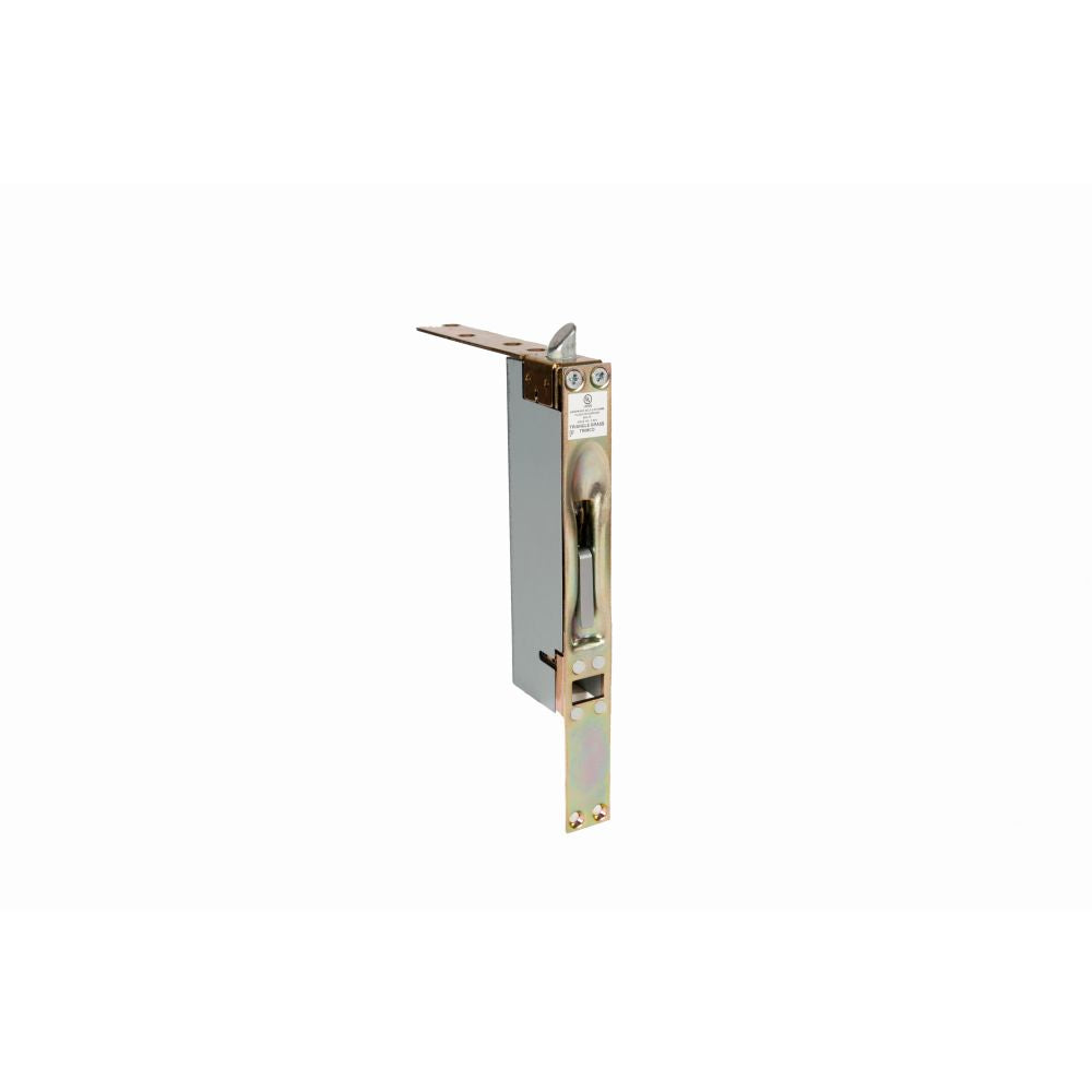 Trimco 3825L626630 Long UL Semi-Automatic Flush Bolt for Wood Doors Satin Chrome by Satin Stainless Steel Finish Main image
