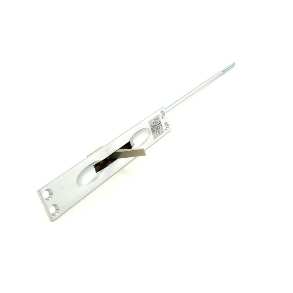 Trimco 391712626 UL 12" Flush Bolt for Metal Doors Satin Chrome Finish Main image
