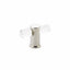 Schaub 401-PN Lumiere Cabinet T Knob with Acrylic Polished Nickel Finish