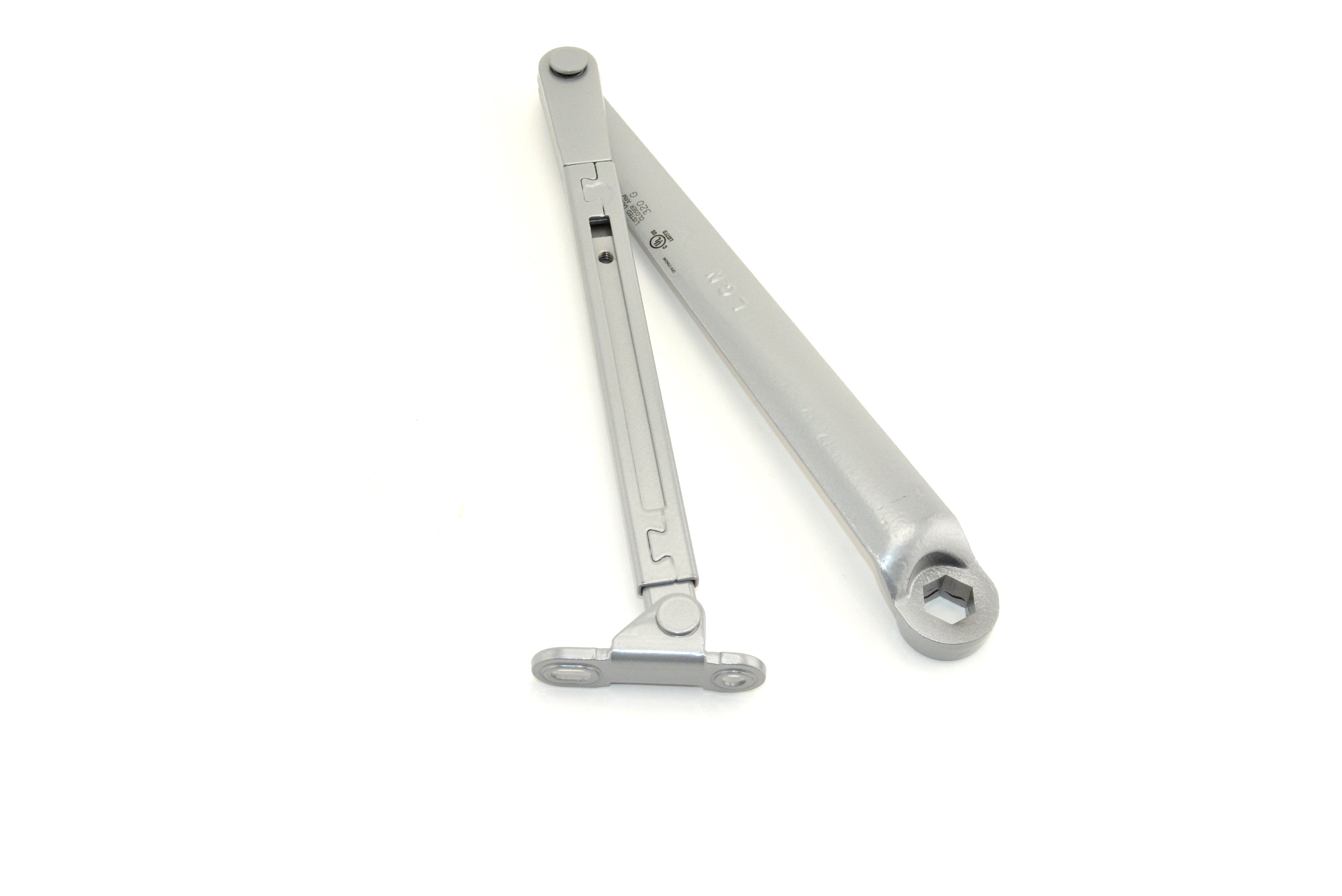 LCN 4040XP3077AL Regular Arm for 4040XP 689 Aluminum Finish Main image