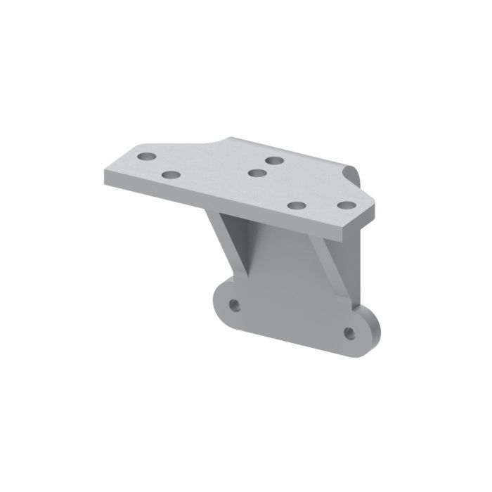 LCN 4040XP62AAL Auxiliary Shoe for 4040XP 689 Aluminum Finish Main image