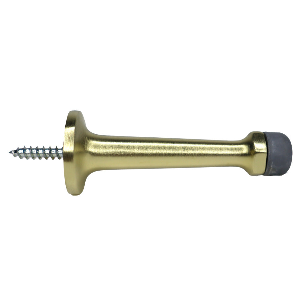 Baldwin 4045044 3" Wall Bumper Lifetime Satin Brass Finish