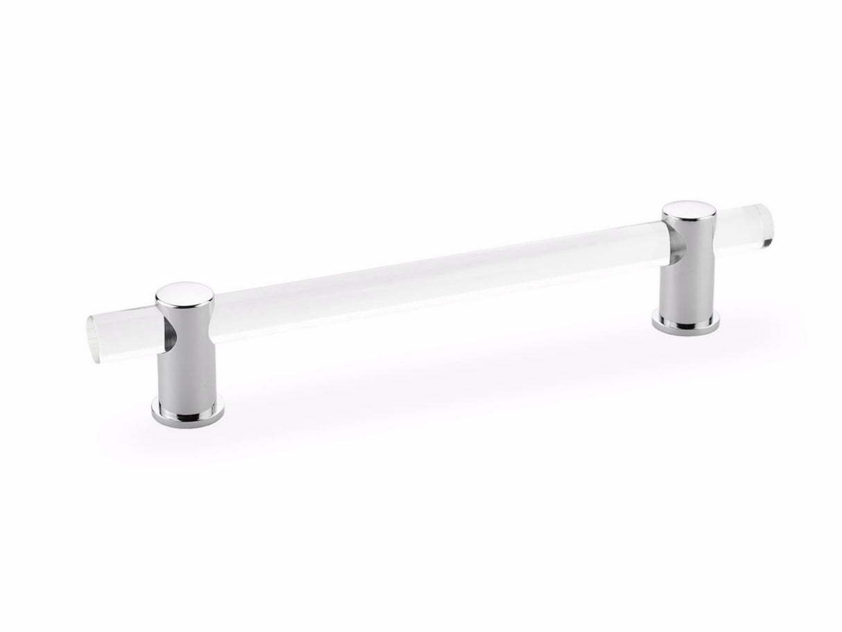 Schaub 406-26 6" Center to Center Lumiere Cabinet Pull Polished Chrome Finish