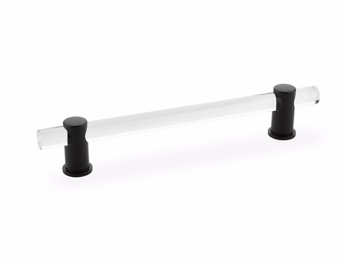Schaub 406-MB 6" Center to Center Lumiere Cabinet Pull Matte Black Finish