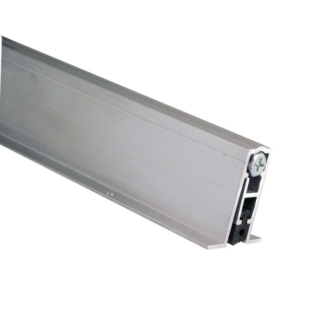Pemko 411ARL30 30" (2' 6")Full Mortise Automatic Door Bottom with Sponge Neoprene Mill Finish Aluminum Finish Main image
