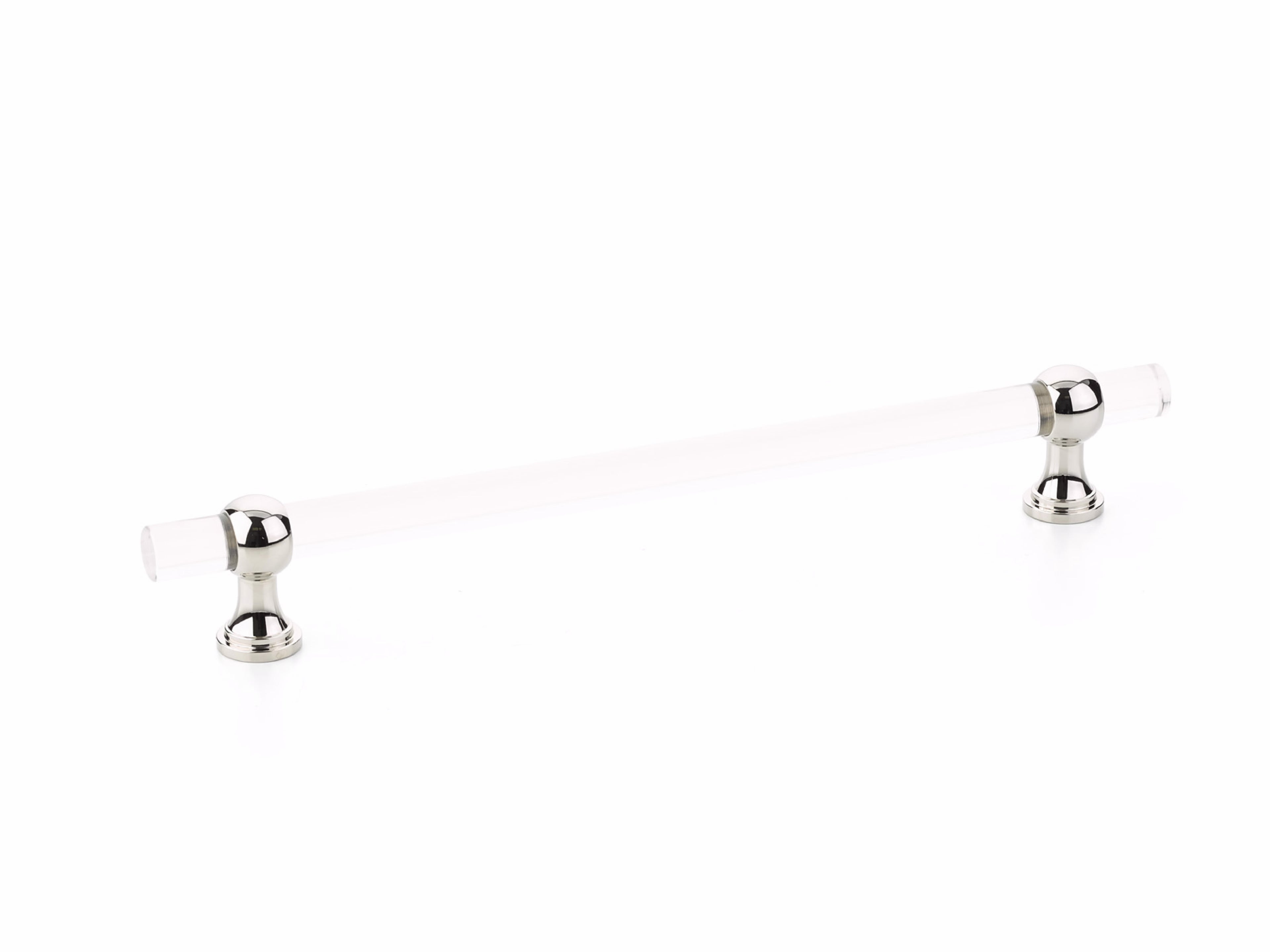 Schaub 418-PN 8" Center to Center Lumiere Transitional Cabinet Pull Polished Nickel Finish