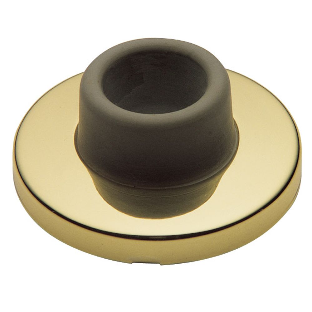 Baldwin 4293003 2-3/8" Concave Wall Bumper Lifetime Brass Finish