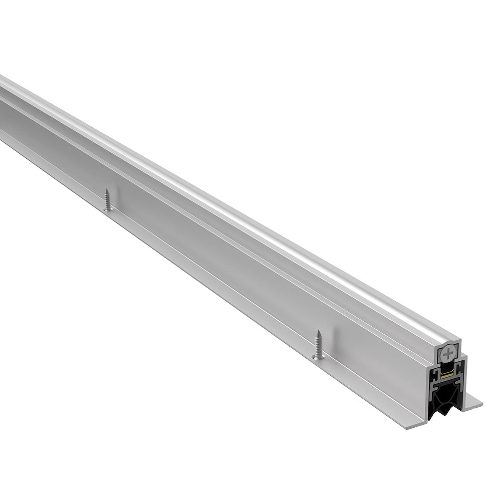 Pemko 434APKL42 42" (3' 6") Full Mortise Automatic Door Bottom with PemkoPrene Mill Finish Aluminum Finish Main image