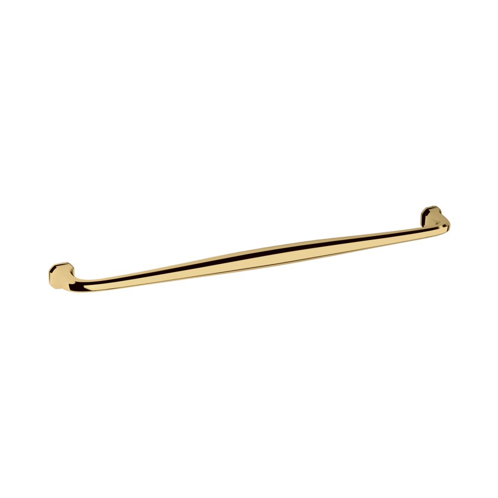 Baldwin 4365003 18" Center to Center Severin B Cabinet Appliance Pull Lifetime Brass Finish