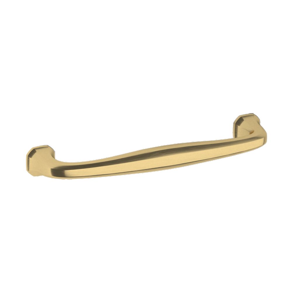 Baldwin 4395044 6" Center to Center Severin B Cabinet Pull Lifetime Satin Brass Finish