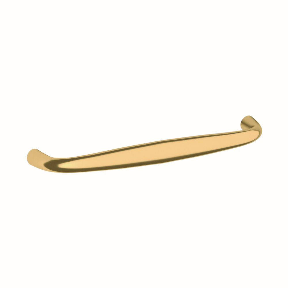 Baldwin 4401031 6" Center to Center Oval Cabinet Pull Unlacquered Brass Finish