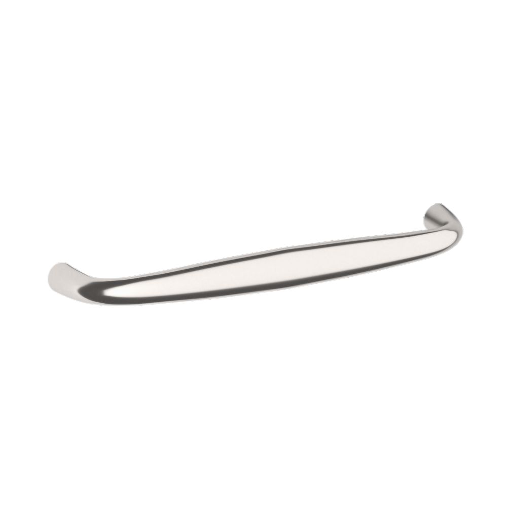 Baldwin 4401055 6" Center to Center Oval Cabinet Pull Lifetime Bright Nickel Finish
