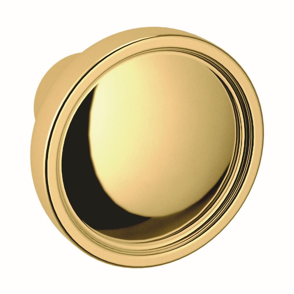 Baldwin 4403031 1-1/2" Tulip Cabinet Knob Unlacquered Brass Finish