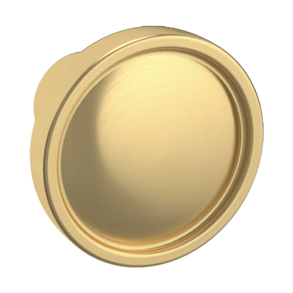 Baldwin 4403044 1-1/2" Tulip Cabinet Knob Lifetime Satin Brass Finish