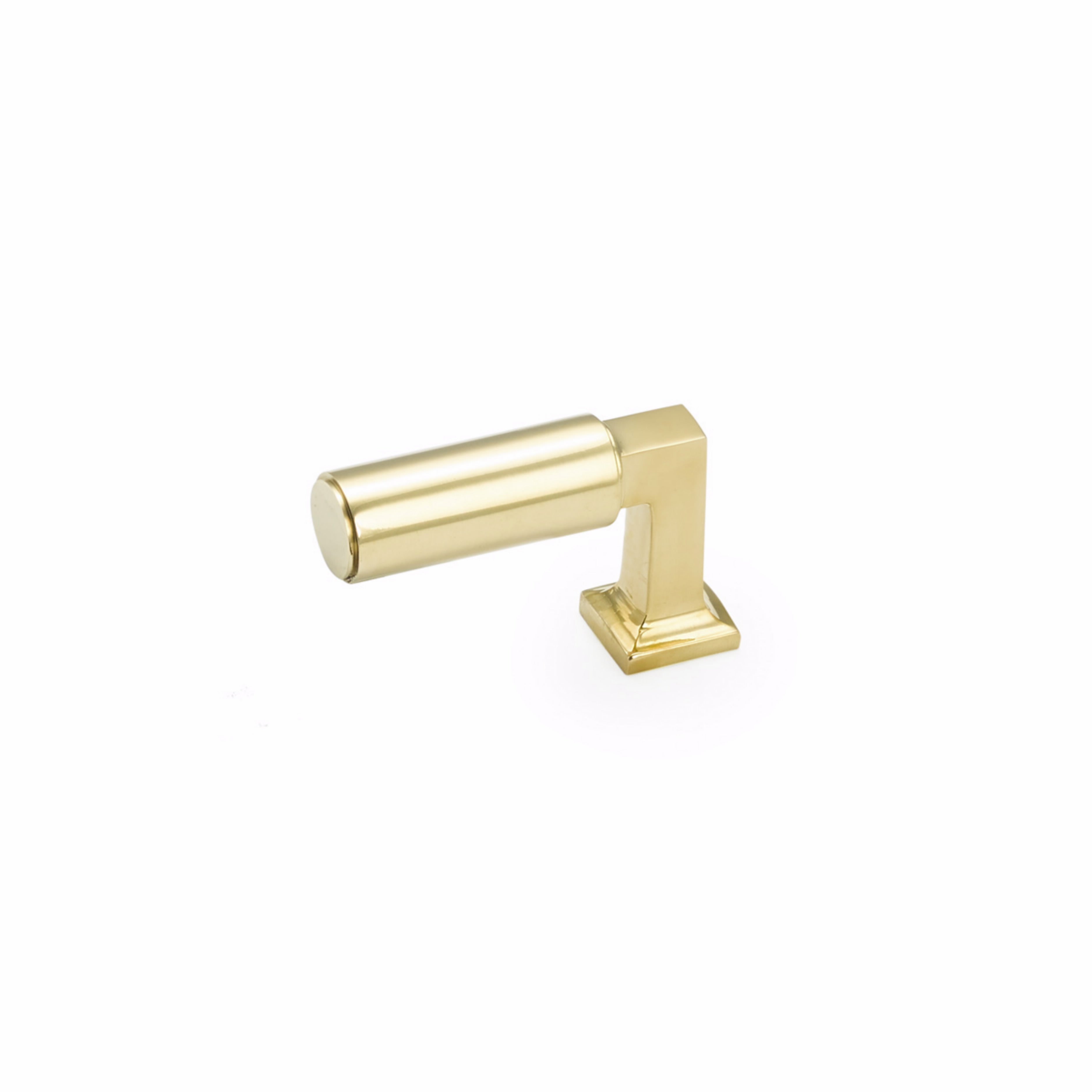 Schaub 472-UNBR 2" Haniburton Cabinet Finger Pull Unlacquered Brass Finish