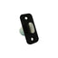 Schlage Commercial 47273622622 ALX Series 2-3/8" Backset Restoring Spring Latch with 1" x 2-1/4" Round Corner Faceplate Matte Black Finish