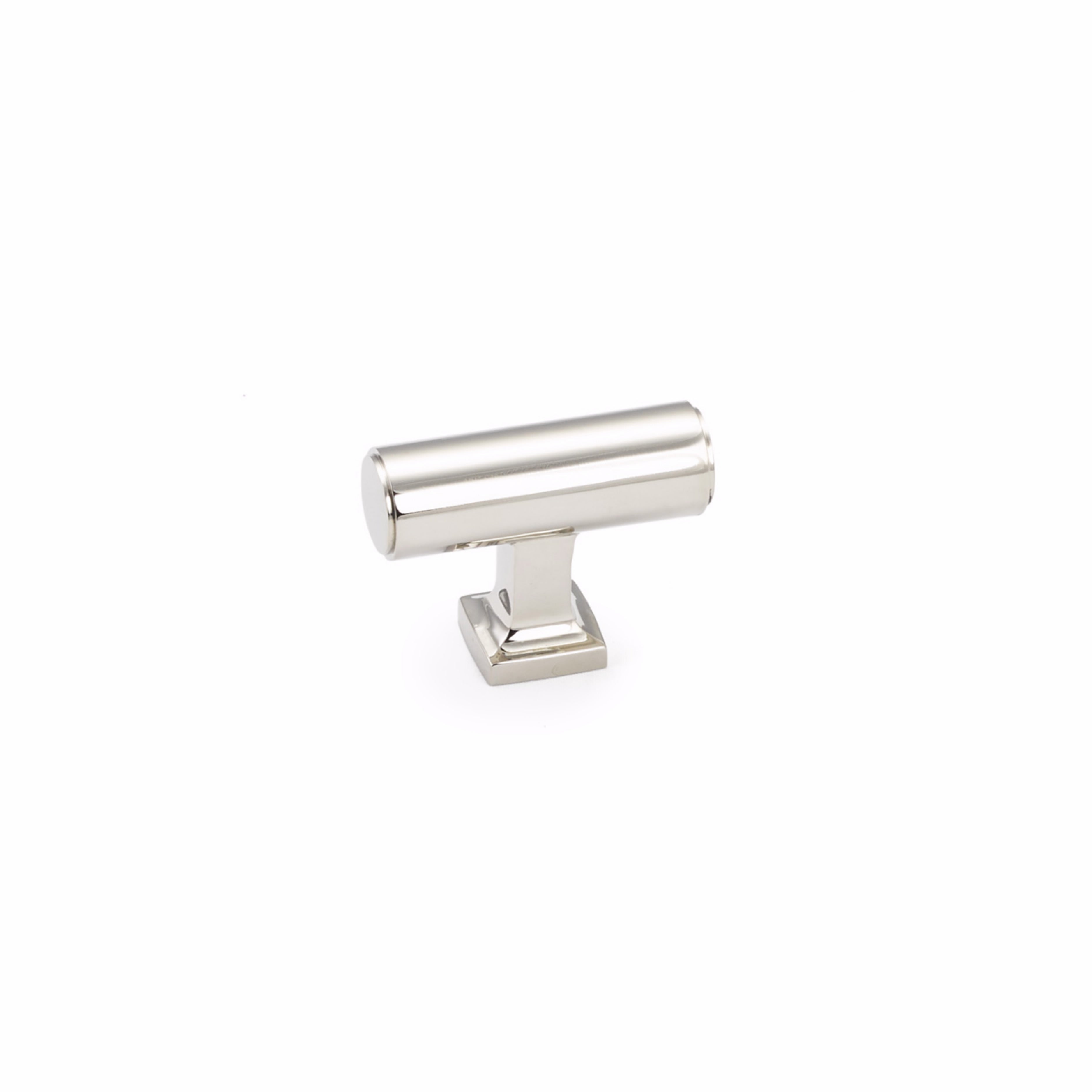 Schaub 473-PN 1-5/8" Haniburton Cabinet T Knob Polished Nickel Finish Main image