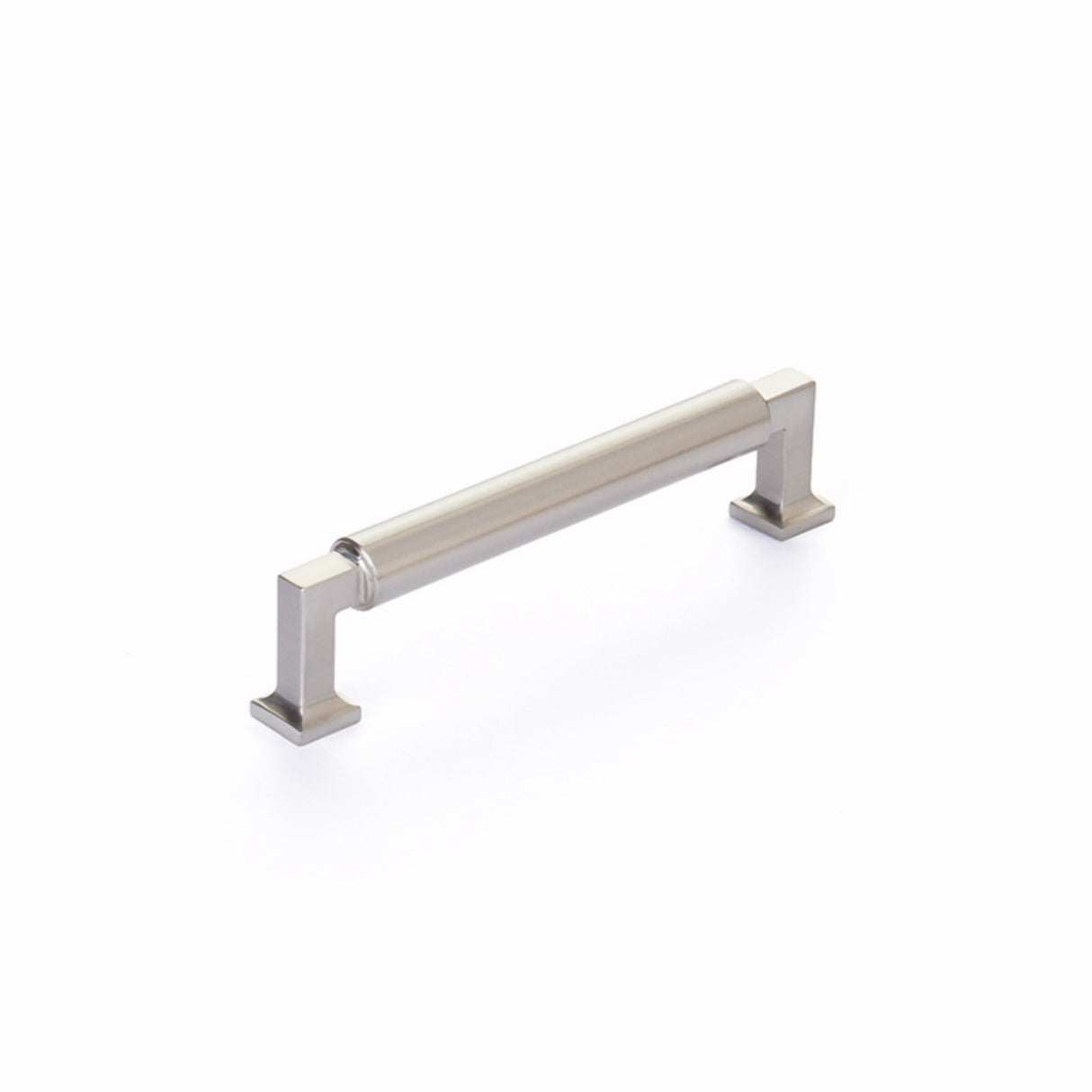 Schaub 475-15 5" Center to Center Haniburton Cabinet Pull Satin Nickel Finish